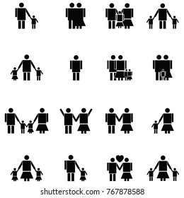 family icon set