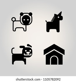 Family icon set. 3d, character, vector and studio illustration vector icons for web and design