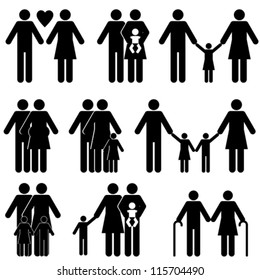 122,036 Black family icon Images, Stock Photos & Vectors | Shutterstock