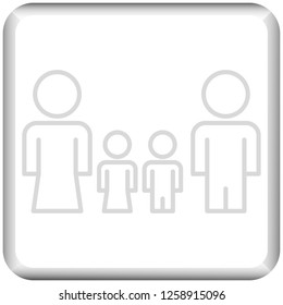 family icon vector