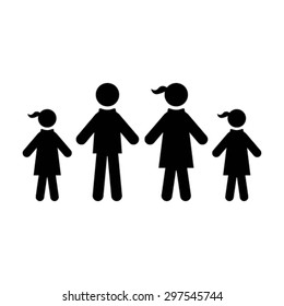Family Icon - Vector