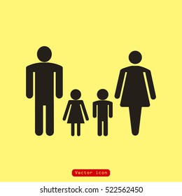 Family Icon Vector