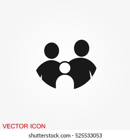 Family Icon vector