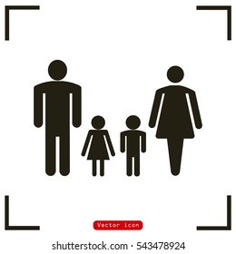  Family Icon Vector