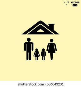  Family Icon Vector