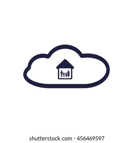 family Icon, vector, icon flat
