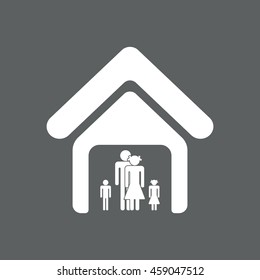 family Icon, vector, icon flat