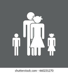 family Icon, vector, icon flat