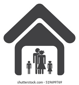 Family Icon Vector flat design style