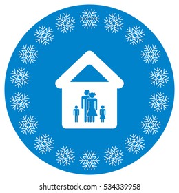 Family Icon Vector flat design style