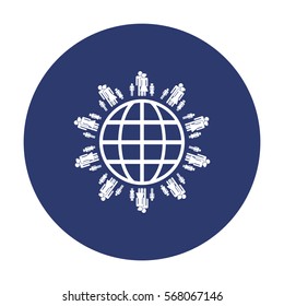 Family Icon Vector flat design style