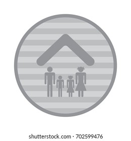 Family Icon Vector flat design style