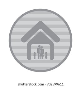 Family Icon Vector flat design style