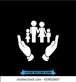 Family icon vector illustration