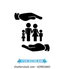 Family icon vector illustration
