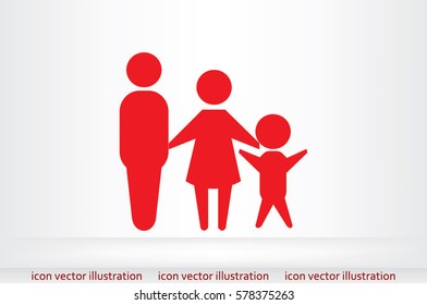 family icon vector illustration.
