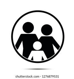 Parent Child Icons Images Stock Photos Vectors Shutterstock