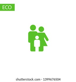 Family Icon Vector. Vector web design