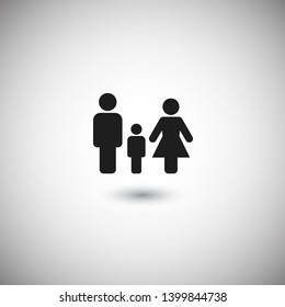 Family Icon Vector. Vector web design