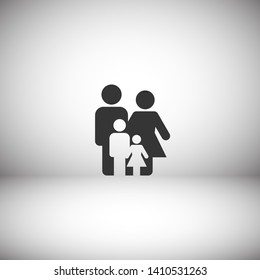 Family Icon Vector. Vector web design