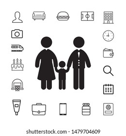 Family icon for web and mobile