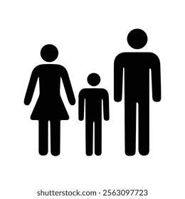 Family icon with white background