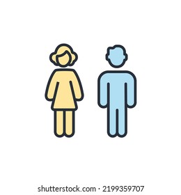 Family icons  symbol vector elements for infographic web