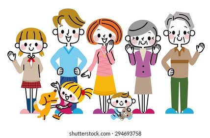 Family illustration
