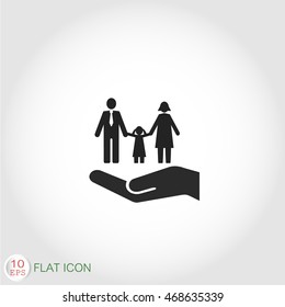Family insurance Icon
