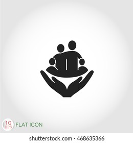 Family insurance Icon