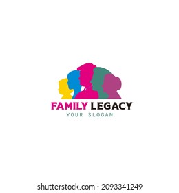 Family Legacy Illustration Logo Design