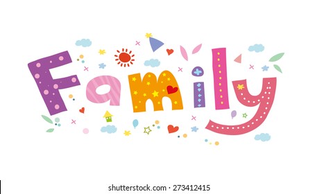 Download Family Text Images, Stock Photos & Vectors | Shutterstock