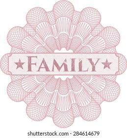 Family linear rosette