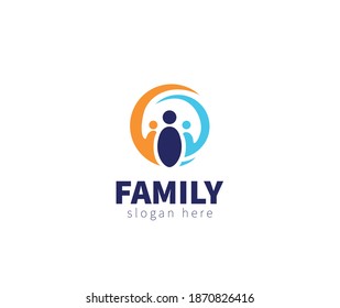 Family Link Logo Design Sign Stock Vector (Royalty Free) 1870826416 ...