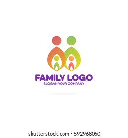 Family Care Logo Stock Vector (Royalty Free) 614905745 | Shutterstock