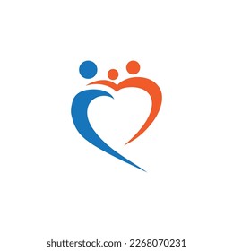 Family Logo Design Template - vector
Family logo consisting of simple figures of father, mother and son used for family medicine practice, team, group, friendship.