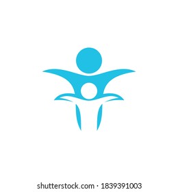 Family logo design vector template, Illustration design Community, Symbol Icon