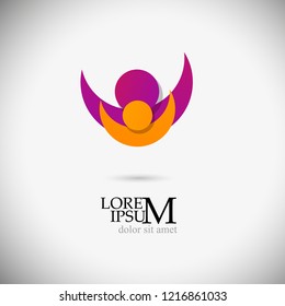Family logo. Vector