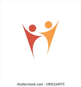 family logo vector illustration design template - vector
