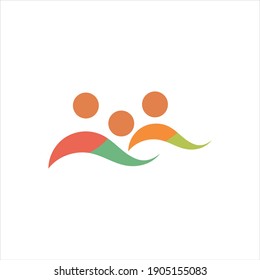 family logo vector illustration design template - vector