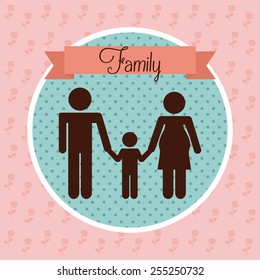 family love design, vector illustration eps10 graphic 