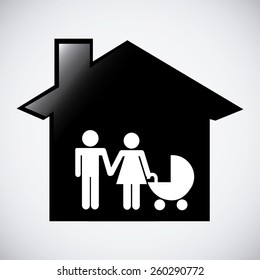 family love design, vector illustration eps10 graphic 