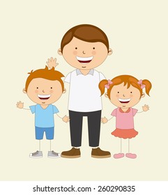 family love design, vector illustration eps10 graphic 