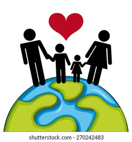 family love design, vector illustration eps10 graphic 