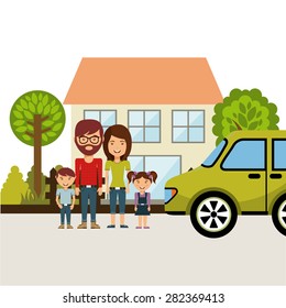 family love design, vector illustration eps10 graphic 