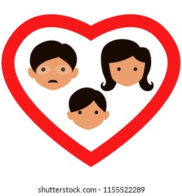 Family with love, Happy Family