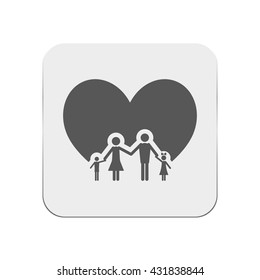 Family love icon