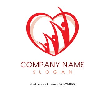 Family love logo