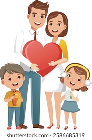 Family Love Set free clipart