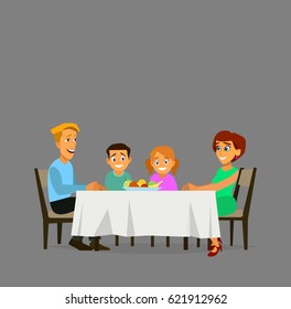 Dining Room Cartoon Images, Stock Photos & Vectors | Shutterstock